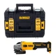 Акумуляторна кутова шліфмашина DeWALT DCG408NT, без акб і з/п, валіза TSTAK (DCG408NT) - зображення 1