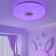 Потолочный светильник 26см Bluetooth пульт RGB мощность 60 Вт напряжение 220В для бытового использования - изображение 1