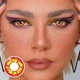 Жовті контактні лінзи ELITE Lens Вогонь 2 шт - зображення 4