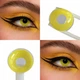 Желтые контактные линзы ELITE Lens Елоу 2 шт - изображение 1