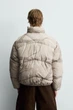 Стьобана куртка з абстрактним принтом Zara S print, арт.3833\450\020 - зображення 2