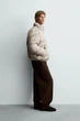 Стьобана куртка з абстрактним принтом Zara S print, арт.3833\450\020 - зображення 3