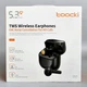 Бездротові навушники Toocki TWS Bluetooth 5.3 ENC (TTWS-CL01-Black) - зображення 2
