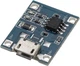 Модуль заряджання Micro-USB 5V 1A для Li-Ion акумуляторів 18650 TP4056 із захистом (ins557) - изображение 3