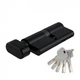 Цилиндр для замка TRION 60mm(30+30) ZCBM COMPUTER KEYS KNOB чёрный - изображение 1
