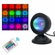 Мини светильник проектор LED с эффектом заката и рассвета для селфи с пультом ДУ (AA0084) - изображение 1