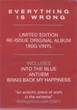 Moby - Everything Is Wrong (180 грамм, Альбом, Лимитированое, Переиздание) - изображение 5