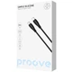Кабель Proove Simple Silicone Type-C to Type-C 60W (1m) black - зображення 2