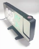 Цифровые часы комнатный термометр гигрометр Часы с проекцией Gaosiio DS-3718LW белое свечение - изображение 2