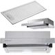 Телескопічна кухонна витяжка 50см Inox BT-233 - изображение 1