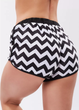 Жіночий купальник FS Chevron Print Halter Bikini L Чорно-білий (9415) - зображення 4