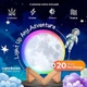 Акумуляторний нічник у формі місяця Mind-Glowing MGML-003 White (R4636131820250) - зображення 3