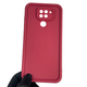 Чехол силиконовый Soft Touch для Xiaomi Redmi Note 9 бордовый (Полная защита камеры) - изображение 2