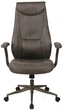 Кресло АКЛАС Булат R-SR (Иск. замша 02 Dark gray) - изображение 2