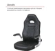 Крісло геймерське АКЛАС Погін Tilt (PU Black) - зображення 8