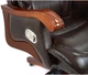 Кресло АКЛАС Галахад EX RL (Кожа LC-K Dark brown/PU Dark brown) - изображение 15