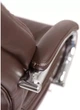 Кресло АКЛАС Бадалона CH MB (Кожа LC-K Dark brown/PU Dark brown) - изображение 15