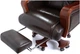 Кресло АКЛАС Тристрам EX RL (Кожа Lux LC-K Dark brown/PU Dark brown) - изображение 8