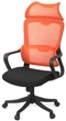 Кресло АКЛАС Дориан BL TILT (K-09 Orange/OS Black) - изображение 1