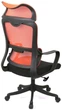 Кресло АКЛАС Дориан BL TILT (K-09 Orange/OS Black) - изображение 5