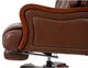 Крісло АКЛАС Трістрам EX RL (Шкіра Lux LC-I Brown/PU Brown) - зображення 13