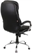 Крісло АКЛАС Валенсія Soft CH MB (Шкіра LC-A Black/PU Black) - зображення 5