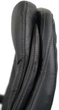 Крісло АКЛАС Валенсія Soft CH MB (Шкіра LC-A Black/PU Black) - зображення 10