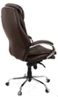 Крісло АКЛАС Валенсія Soft CH MB (Шкіра LC-K Dark brown/PU Dark brown) - зображення 5