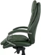 Крісло АКЛАС Валенсія Soft CH MB (Шкіра Lux LC Green/PU Зелений) - зображення 6