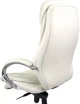 Крісло АКЛАС Валенсія Soft CH MB (Шкіра Lux LC-W White/PU White) - зображення 9