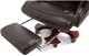 Крісло АКЛАС Ланселот EX RL (Шкіра LC-K Dark brown/PU Dark brown) - зображення 8