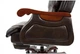 Крісло АКЛАС Ланселот EX RL (Шкіра LC-K Dark brown/PU Dark brown) - зображення 13