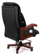 Кресло АКЛАС Галахад EX RL (Кожа LC-A Black/PU Black) - изображение 5