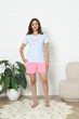 Женский комплект с шортами Only you - Family look S - изображение 1