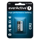 Батарейка літієва everActive CR2, 3V, 10 років, блістер 1шт - зображення 1