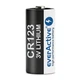 Батарейка литиевая everActive CR123A, 3V, 10 лет, блистер 1шт - изображение 3