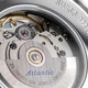 Чоловічий Класичний Швейцарський Механічний Наручні Часи ATLANTIC 52780.41.21R - зображення 6