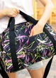 Жіноча спортивна сумка Sambag Vogue LQH принт "Abstract" 45 х 26 х 20 см (90221707) - зображення 6