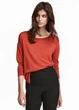 Джемпер H&M S Коралловый 0515201_корал - изображение 1