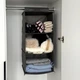 Подвесная полка-органайзер ORGANIZE для вещей L Серая (HP-L-grey) - изображение 5