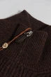 Мужской кашемировый свитер в стиле Loro Piana, коричневый (LP09001.1ML) - изображение 4
