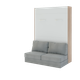 Шафа-ліжко-диван "MIRA SOFA -140" Білий Діамант/Дуб Сонома - изображение 2