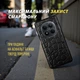 Кожаная накладка Stenk Reptile Cover для Xiaomi Redmi Note 15 Pro 5G Чёрная (80403) - изображение 4