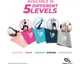 Лента-эспандер Coresteady Resistance Band 1,3м розовая - изображение 4