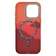 Чохол (накладка) Apple iPhone 16 Pro, D-Glory Ultra Slim, Orange Mountain, MagSafe, Помаранчевий - 678869 - зображення 2