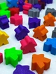Миплы для настольных игр MEEPLE фишки фигурки человечков для настольных игр 100 шт - изображение 1