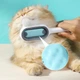 Щётка для вычесывания шерсти домашних животных 4в1 Pet Cleaning Comb с массажем и чисткой вещей Голубой - изображение 10