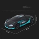 Машинка трансформер на радиоуправлении AToys Bugatti-922-1 большая 1:12 33см свет/звук Черно-голубой - изображение 10