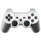 Бездротовий ігровий геймпад Doubleshock PS3/PC акумуляторний джойстик з функцією вібрації для PlayStation 3 Сріблястий - зображення 4
