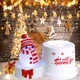 Ночник проектор новогодний Star Shower snowman 16 узоров рождественский светильник Снеговик влагозащищённый - изображение 6